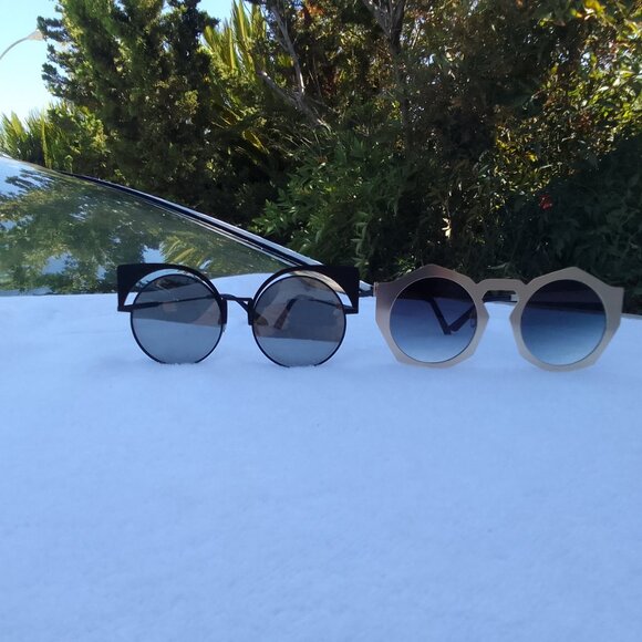 Bundle 2 luxury/vintage/high fashion/beautiful/quality sunglasses, brand new main image 12
